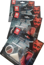 devil face paint and horns kit