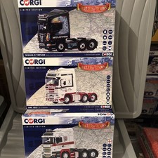 Corgi 1:50. 3in total. 1 DAF &
