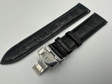 Seamaster Strap Black Leather