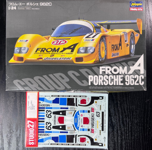 Hasegawa porsche 962 - hasegawa,