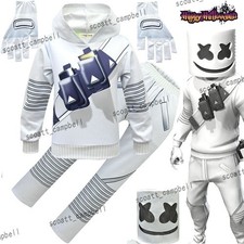2026 Kids Marshmallow Light Sweatshirt Cosplay Costume World Book Day Party Suit