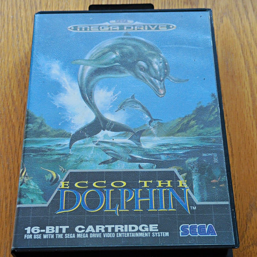 Sega ecco the dolphin bit - sega,