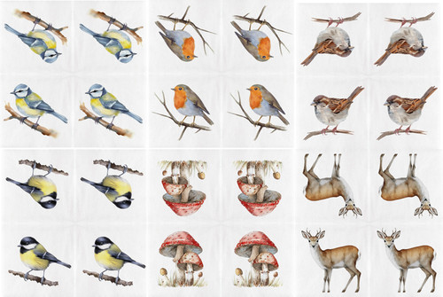 Mixed set paper - mixed, set/