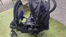 Graco Stadium Duo Tandem Pushchair With Click Connect - Black/Grey