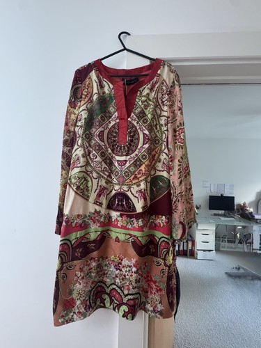 Etro silk blended paisley - etro,