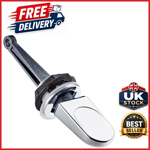 Chrome side action cistern - chrome,