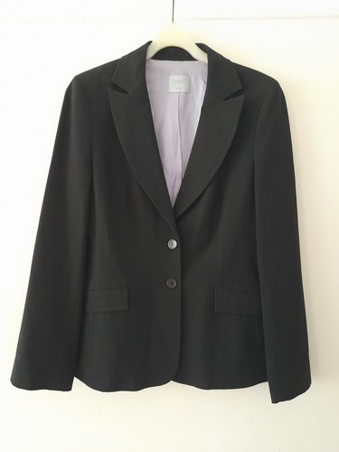 Oasis black lined suit blazer - lined,