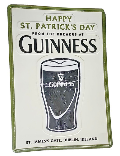 Guinness sign happy - happy, st