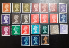Pre-Decimal Machins Set of 24 U/M