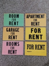 6 Vintage 1940s ? Cardboard