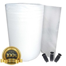 10mm Triple Laminated Greenhouse Bubble Insulation + Free Clips | 750mm wide