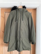 Zara Women's Warm Coat - Olive