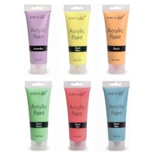 Set of 6 Pastel Colour 75ml