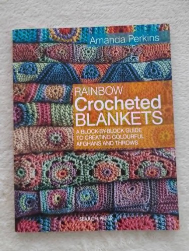 Craft book rainbow crocheted - rainbow,