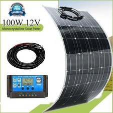 100W Solar Panel Kit 12 Volt