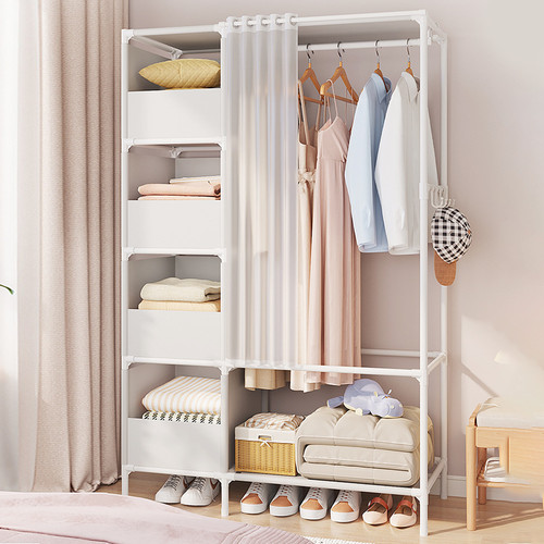 Metal clothes rail storage - metal,