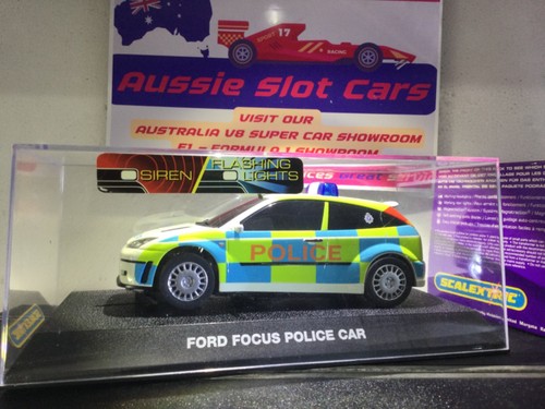 Scalextric ford focus police - scalextric,