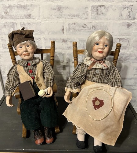 Vintage grandma and grandpa - grandma,