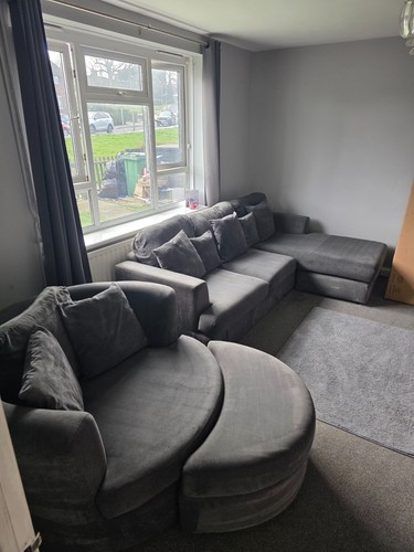 Large grey corner - large, and