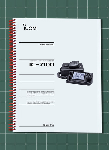 Icom 7100 in 1 - icom, —