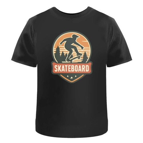Skateboarding emblem unisex - 'skateboarding,