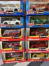 10 X Burago 1:43 Scale Model