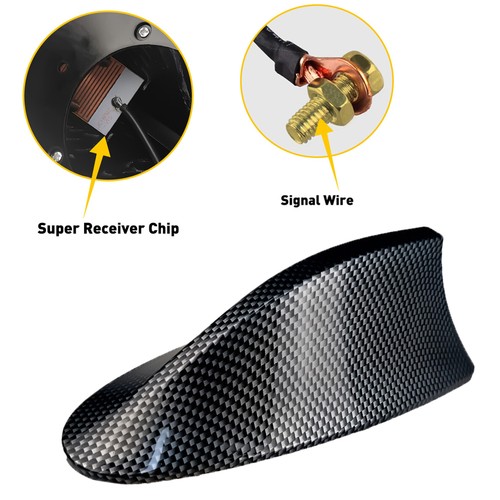 Carbon fiber shark fin roof - shark,