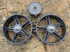 Hedgehog Wheels For Powacaddy Golf Trolley. Set of three. 