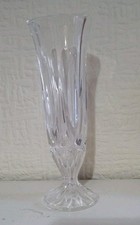Vintage Cut Glass Bud Stem