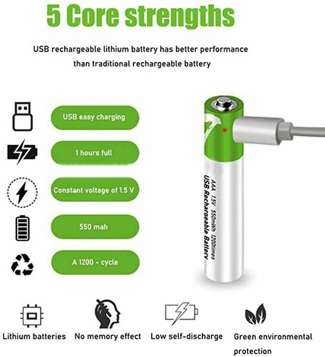 Aaa rechargeable - or,