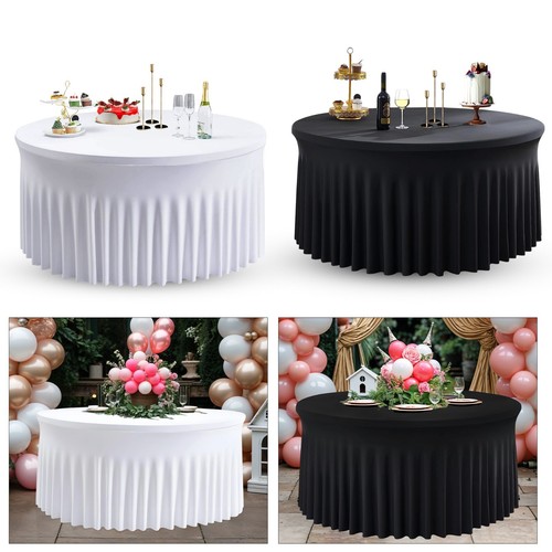 Round spandex table cover - round,