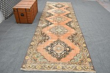 Turkish Vintage Rug, 4,1x12,4