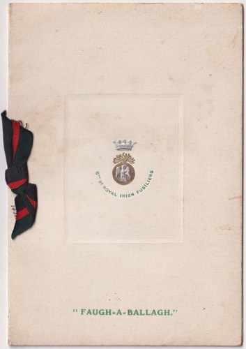 Ww1 6th royal irish fusiliers - royal,