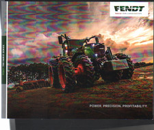 FENDT  "700 VARIO" Tractor Brochure Leaflet