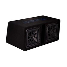 Kicker 44DL7S122 Dual 12 Inch L7S Subwoofer Solo Baric Loaded Enclosure 1500w