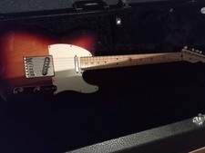 Fender Telecaster Mexican Player Series Sunburst Electric Guitar with Hard Case