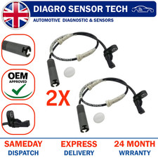 2x Front ABS Speed Sensor for