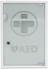 Aed wall mounted cabinet - cabinet, with