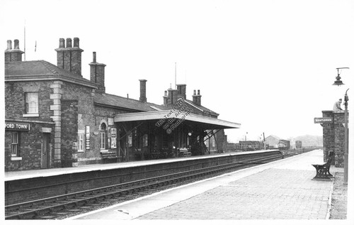 1958 alford town train - alford,