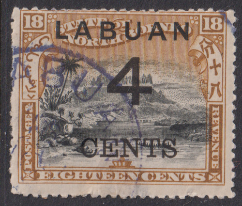 Labuan 1899 stamps of - labuan,