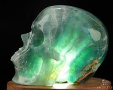 5.0" Fluorite Hand Carved