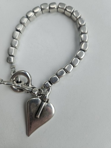 Danon silver coloured bracelet - silver,