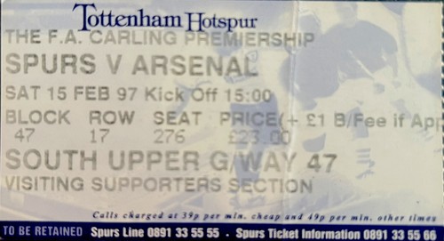 Tottenham hotspur - hotspur, v