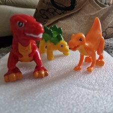 SUPER DUPER DINOSAUR FIGURE BUNDLE OF 3 LAND BEFORE TIME ADVENTURE TOYS