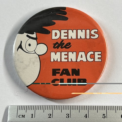 Collectible pin badge - badge, dennis