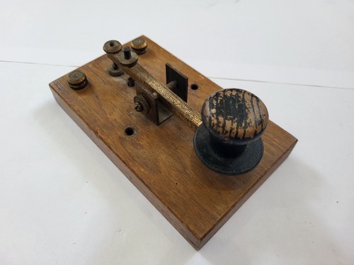 Antique 1900 brass morse - c.1900,