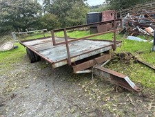 6.9m Flat bale trailer Spare