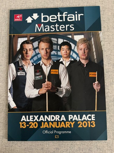 Signed masters 2013 - signed,