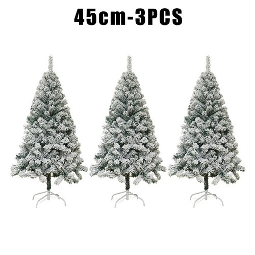 Flocked christmas tree - flocked,