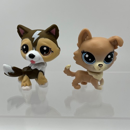 Hasbro lps wolf husky dog - wolf,